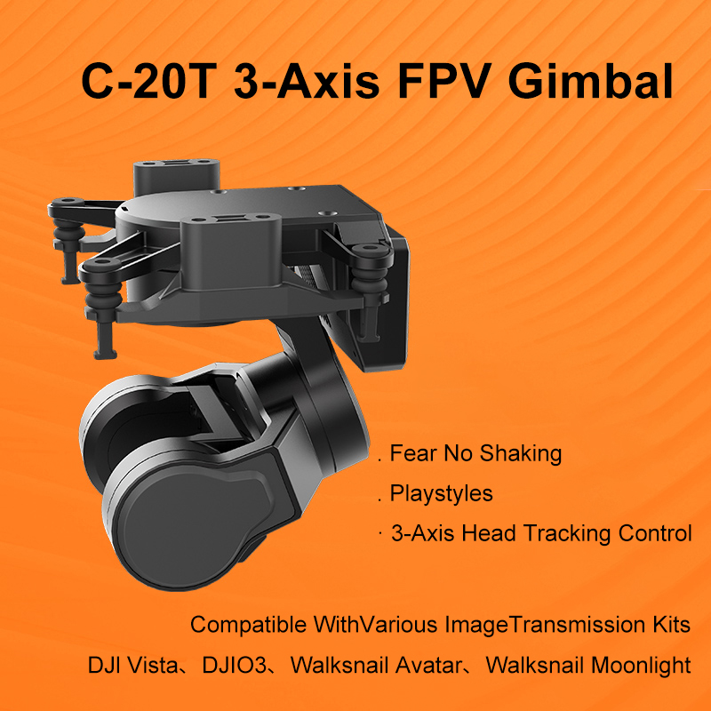 Drone Gimbal Mount - 3-osiowy gimbal do drona wyścigowego FPV