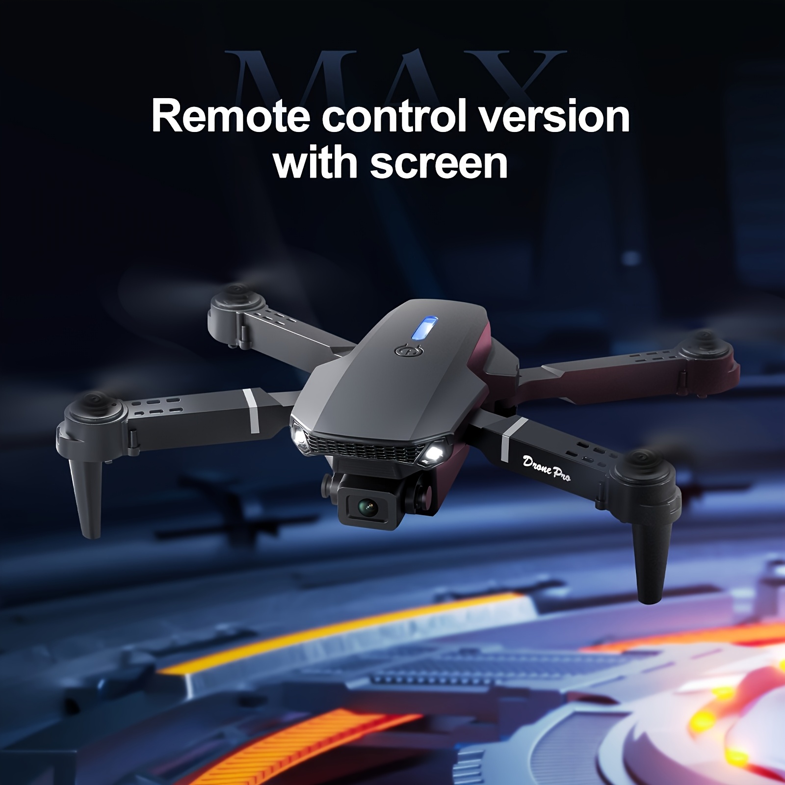 Ulepszony składany dron E88PRO – Drone Gimbal Brushless recenzja i cena