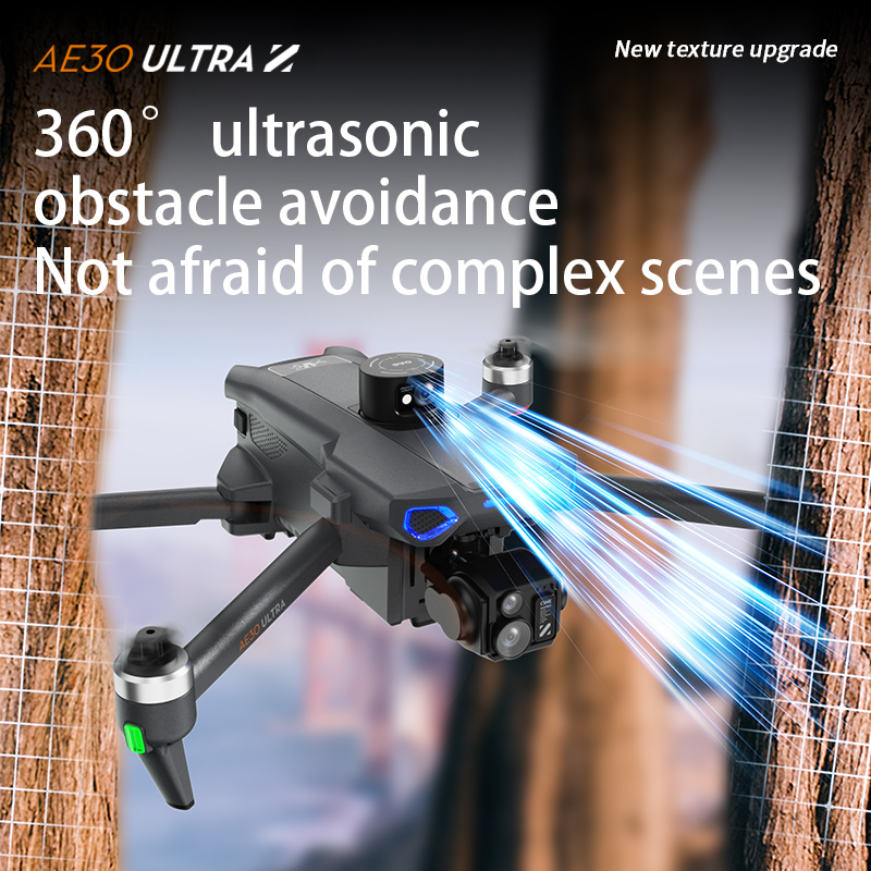 Dron RC 2026 AE30 GPS z kamerą – Drone Gimbal 3 Axis recenzja i cena