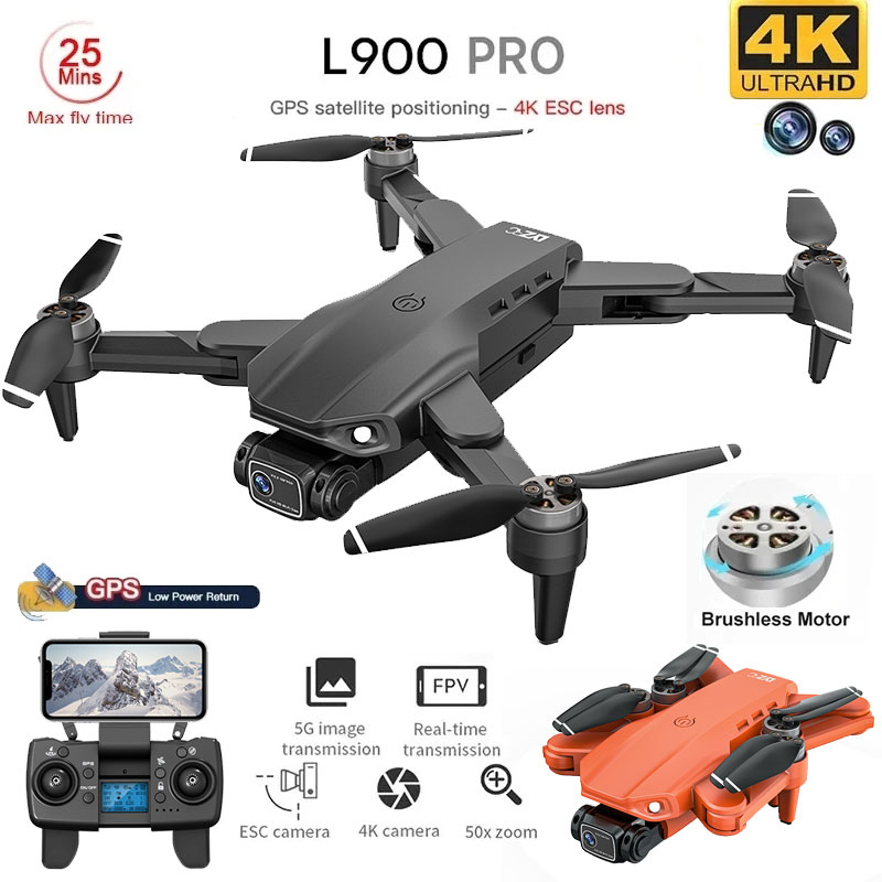 L900 Pro GPS Drone 4K Profesjo – Drone Gimbal Brushless recenzja i cena