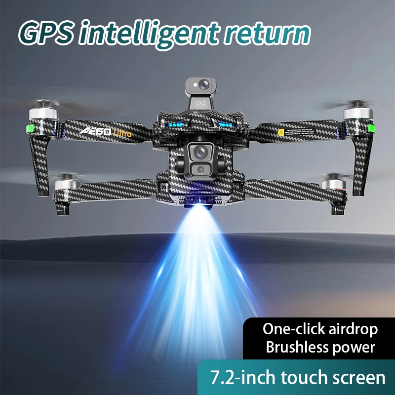 Dron 2025 AE60 URTLA GPS z kam – Drone Gimbal Mount recenzja i cena