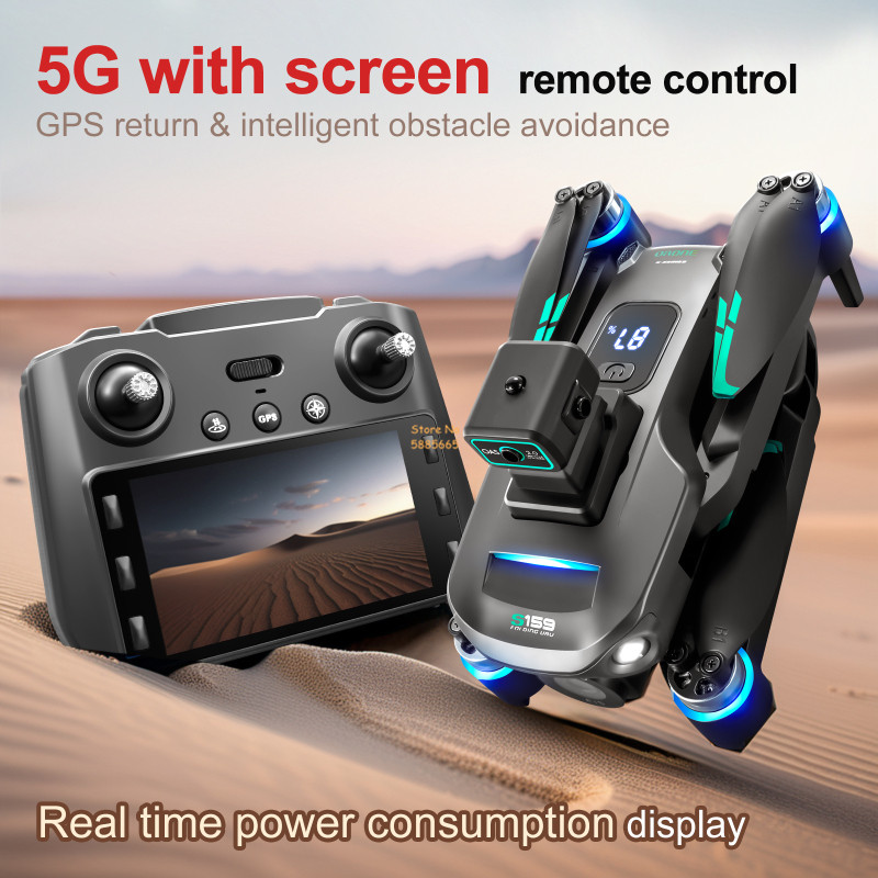 Podwójna kamera 8K 5G WIFI FPV – Drone Gimbal Brushless recenzja i cena