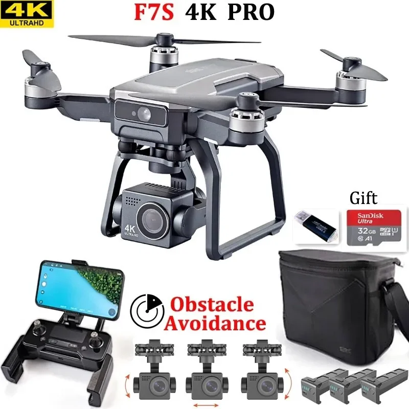 SJRC F7s 4K PRO Drone 4K obsca – Drone Gimbal 3 Axis recenzja i cena