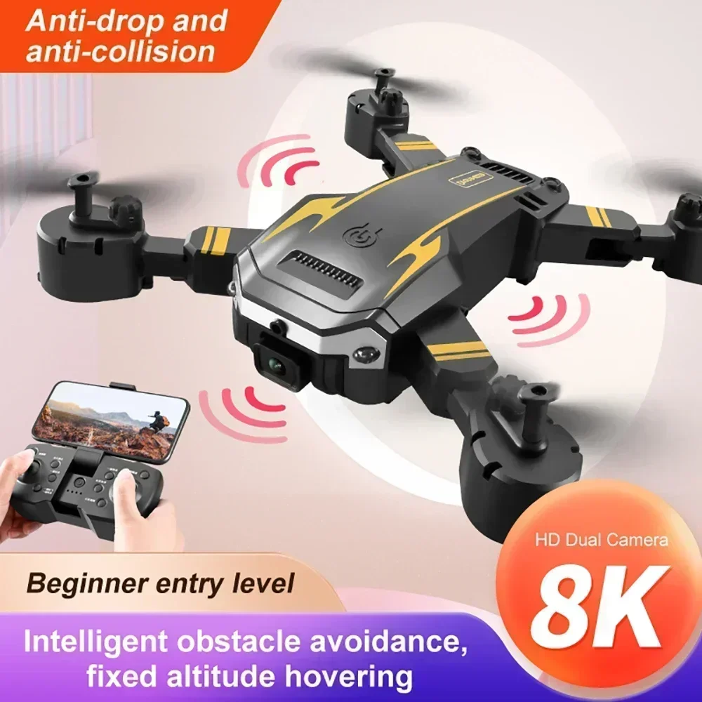 Dron G6 Pro 8K z podwójną kame – Drone Gimbal Brushless recenzja i cena