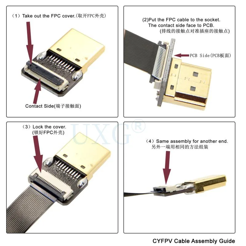 Kabel FPV kompatybilny z HDMI  – Drone Gimbal For Gopro recenzja i cena